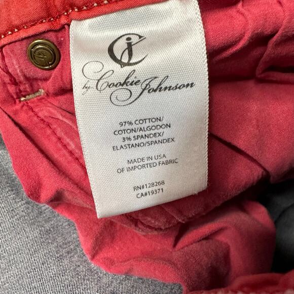 Cj by Cookie Johnson Felicity Flare Jeans WMNS 34x32 Blue Mid Rise Medium Wash - Picture 6 of 13